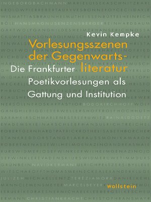 cover image of Vorlesungsszenen der Gegenwartsliteratur